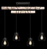 Globo Lighting|Deckenleuchte Metall schwarz matt, 4x E27 Produktbild-Vorschau 5