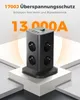 Mehrfachsteckdose 8 Fach Steckdosenleiste mit 1 USB C und 2 Produktbild-Vorschau 3