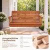 COSTWAY Hollywoodschaukel, 2-Sitzer Schaukelbank, Produktbild-Vorschau 5
