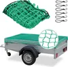 Relaxdays Anhängernetz, 1,5 x 2,2 m, mit 6 Haken, Produktbild-Vorschau 1