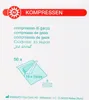 NOBA kompresy z gazy jałowe 8-warstwowe 50 x 2 szt. 10 x 10 Podgląd zdjęcia produktu 11