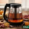 Kuketo | Glas-Teekanne 2,2 L Mit Edelstahl-Sieb – Produktbild-Vorschau 5