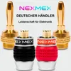 NEXMEX Bananenstecker 14 Stück High End Stecker 24K Produktbild-Vorschau 8