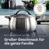 BergHOFF Home Kochtopf 24 cm Edelstahl mit Deckel, 6,7 l, Produktbild-Vorschau 2