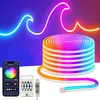 Neon LED Streifen 10M, 5v USB RGBIC Neon LED Strip,Flexibel Produktbild-Vorschau 1