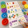 Pädagogisches Montessori Rechenset mit Zahlen, Perlen, Produktbild-Vorschau 4