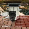 AREBOS Forno a razzo con padella per grigliate | Ghisa, Anteprima dell’immagine prodotto 2