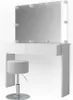 Schminktisch Vicco Azur Weiß 120 cm mit LED Beleuchtung und Produktbild-Vorschau 1