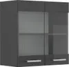 Küchenglasschrank Vicco R-Line Anthrazit Hochglanz 60 cm, Produktbild-Vorschau 1