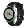 BStrap Silicone Land Armband für Garmin Vivoactive 3, black Produktbild-Vorschau 2