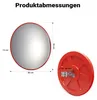 Wiltec Verkehrsspiegel 80 cm konvex, runder Produktbild-Vorschau 3