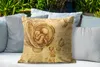MuchoWow® Outdoor Kissen - Leonardo da Vinci - 60x60 cm - Produktbild-Vorschau 4