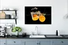 MuchoWow® Gerahmtes Poster Orange - Stillleben - Wasser - Produktbild-Vorschau 3