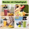 Aigostar - Mixer Smoothie Maker, Edelstahl  Mini Produktbild-Vorschau 7