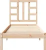 vidaXL Massivholzbett 75x190 cm Produktbild-Vorschau 5