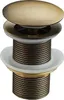 Mexen runder Klick-Klack-Stöpsel, Bronze antik - 79910-30 Produktbild-Vorschau 1