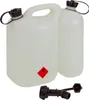 Doppelkanister ECO 5 + 3 Liter transparent Kombikanister Benzinkanister Ölbehälter Forstkanister Profi 204061 036224 Huenersdorff 43720 4007228824902 stabilo-fachmarkt.de Produktbild-Vorschau