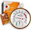 ALPENHAUCH Sauna Thermometer Hygrometer [2in1 Funktion] - Produktbild-Vorschau 1