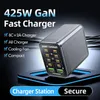 425 W GaN-Ladegerät USB Typ C 10 Anschlüsse PPS PD 100 W Produktbild-Vorschau 1