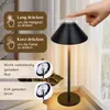 Lampada da tavolo a LED senza fili, batteria ricaricabile, Anteprima dell’immagine prodotto 5