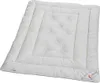 A white duvet is laid out flat on a white background. Produktbild-Vorschau