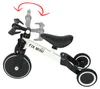 Trike Fix Mini Cross-Country-Dreirad 3in1 mit Pedalen weiß Produktbild-Vorschau 8