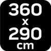 A black square with white text indicating dimensions. Náhled obrázku produktu