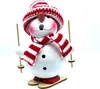 Kaladia - Räucherfigur Schneemann als Skiläufer - Größe ca. Produktbild-Vorschau 1