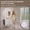 S'AFIELINA miroir de salle de bain LED rond miroir de salle Voir les images du produit 2