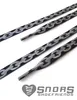 SNORS bedruckte Schnürsenkel flach - KETTE SCHWARZ - 10mm - Produktbild-Vorschau 2