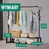 Avalo Industrialny Wieszak na Ubrania - Metal - 110x33x150 Podgląd zdjęcia produktu 5