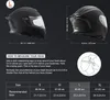 SucceBuy casco da moto, casco integrale intelligente in ABS Anteprima dell’immagine prodotto 2