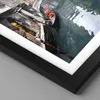 Gerahmtes Poster - Schwarzer Rahmen - Boot Brücke Tourismus Produktbild-Vorschau 2