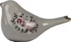 Clayre & Eef Figurka dekoracyjna Ptak 21x9x11 cm Szara Podgląd zdjęcia produktu 1