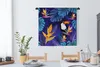 MuchoWow® Wandteppich Wandbehang Dschungel - Tukan - Blumen Produktbild-Vorschau 4
