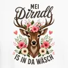 Mei Dirndl is in da Wäsch Reh Kitz Blumen Tracht Lederhose Produktbild-Vorschau 3