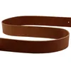 Gürtel aus Leder 4x110cm Ledergürtel mit Schnalle braun Produktbild-Vorschau 3