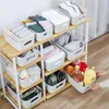 3 Stück Aufbewahrungsbox Kunststoff Organizer Box, Schrank Produktbild-Vorschau 4