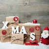 Weihnachtsaufkleber Rolle 500 Stück Papier Sticker rund 3,8 Produktbild-Vorschau 3