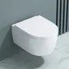 doporro WC toilette suspendu abattant silencieux lunette de Voir les images du produit 1