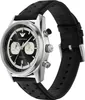 A close-up studio shot of a men's watch. Voir les images du produit
