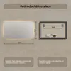 Artforma Zrcadlo do koupelny s led osvětlením L58 120x70 cm Náhled obrázku produktu 7