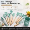 Küchenhelfer Set 12 Stück Küchenutensilien Kochbesteck Produktbild-Vorschau 2