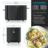 Arendo Toaster 2 Scheiben, Edelstahl, 800W, Display mit Produktbild-Vorschau 2