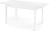 Esstisch Ausziehbar - 120-160 cm Lange - Weiß - Rechteckig Produktbild-Vorschau 12