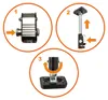 SCHMIDT security tools 2x Türspanner 65-115cm Zargenspanner Produktbild-Vorschau 2