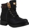 Mytrendshoe Warm Gefütterte Damen Outdoor Stiefeletten Produktbild-Vorschau 1