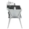 vidaXL Barbecue BBQ avec tournebroche Fer et acier Voir les images du produit 2