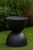 HowHomely | Tavolino tavolino da salotto tavolo nero design Anteprima dell’immagine prodotto 3