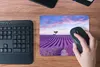 MuchoWow® Mauspad Mousepad Lavendel - Natur - Lila - Bäume Produktbild-Vorschau 4